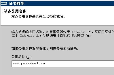 Windows Server 2003 IIS 6.0 - 生成CSR文件步骤 6